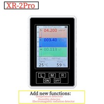 방사능 측정기 계측기 휴대용 정밀 방사선 검출기 EMF 미터 선량계 모니터 테스터 A, [05] Pro