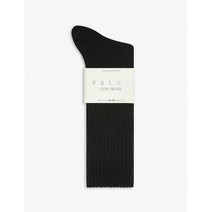 FALKE Cosy wool cashmere socks 3009 Black EUR 35 38 팔케 코지 울 케시미어 골지 양말 3009 블랙 35-38사이즈