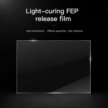 CREALITY 3D 프린터 부품 SLA FEP 릴리스 필름 200*140*0.15mm HALOT-ONE/LD-002H/LD-002R UV 수지 521030, 1 Pcs