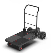 전동트롤리 핸드카트 대차 끌차 창고 택배 물류 운반, 400W 부하 150KG 72x49CM