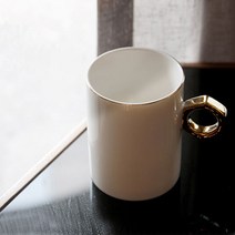 BELLE 벨르 골드링 너트링 머그 잔 400ml 8종 모음, 너트링 머그 400ml 블랙