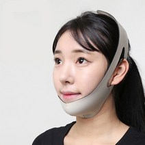 국산 페이스 리프팅 밴드 턱살 당기미 도구 얼굴 붓기 빼는 법 마사지 기구, 블랙, 1개