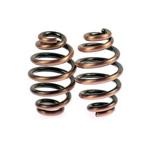 오토바이 솔로 시트 스프링 7.62cm 스틸 구리 블랙 크롬 할리 혼다 야마하 가와사키 스즈키 보버용