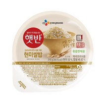 햇반 현미쌀밥 즉석밥 210g x 24개, 상세페이지 참조