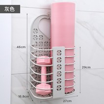 요가 매트 수납 랙 장비 폼롤러 바구니 정리 거치대 걸이 보관함 수납장 필라테스 이동식 철제 튼튼한 정리대, 그레이