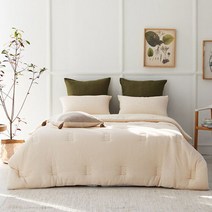 [AK PLAZA] [소프라움] 뉴이든 면모달 와플 차렵이불 Q (2컬러)