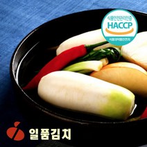 일품김치 25년전통 HACCP 일품 동치미 3kg 5kg 한국김치전문점, 1팩