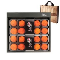 청도반건시곶감 선물세트 20입/24입 명절선물, 1개, 02.청도반건시곶감 선물세트 20입(중소과)+가방