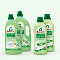 프로쉬 독일 알로에 세탁세제 2개 + 알로에 섬유유연제 2개, 단품
