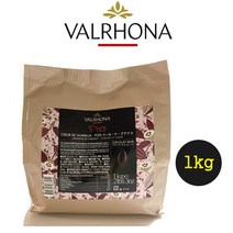 발로나 꾀르드과나하 80% 다크 초콜릿 1kg 커버처 프랑스산 Valrhona 가나슈 마카롱