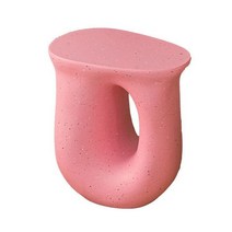 전통찻상 크리에이티브 크림 침대 옆 작은 사이드 테이블 침실 거실 소파 커피 가벼운 럭셔리 심플 미니멀리스트, 3.pink