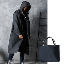 [당일출고] 짐옴므 WA EVA 레인코트 여행용 커플 판초우의 + 파우치, 무지, 2XL