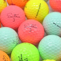 세인트나인 컬러 A- 등급 10개 라운딩용 골프로스트볼