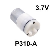 온수 순환 펌프 보일러 모터 1pcs 310 진공 dc 6v 3.7v 워터 다이어프램 음압 전기 미니 스프레이 기계 부품, p310-a 3.7v, 03 P310-A 3.7V