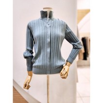 더아이잗 짜임골지 카라넥 니트 ILAA1PO02