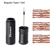 자동차 오토바이 자전거 바퀴 자전거 타이어 서비스 도구 옵션 10/30/100 PCS 고무 줄무늬 튜브리스 드릴, 02 Regular Type 1PC