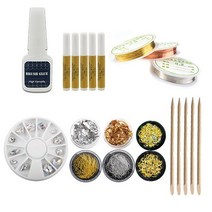 아이빛 네일아트 젤네일 소품 도구 모음전1, 1개, 은하수파츠2종