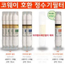 웅진 코웨이 CHP-05CR 13인치 양방향 프리미엄 정수기필터 RO80 리필 1년치세트