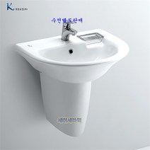 네모가전 네모욕실 계림반다리세면대 L-1107D(A800ABS)자동폽업+트랩포함 (8414197)