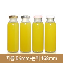유리병 우유병 쥬스(피코크)245ml 38파이(A), 핑크, 1개