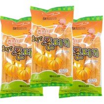 호박맛 쫀디기 80g-30봉(1박스) 추억의 설탕쫀디기