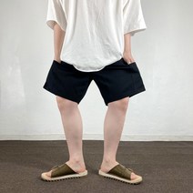 남자 배정남 조세호 백바지 투턱 벌룬 통큰 반바지 허벅돼 빅사이즈 카고 건빵 바지 팬츠