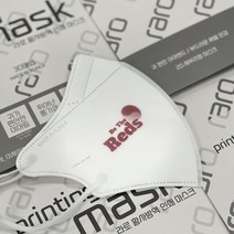 [라로] 월드컵 응원 마스크 2D새부리형 30매 태극기 / 인쇄마스크 / 대형/중형, Design_3, 대형