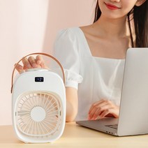 그린가전 쿨 USB 휴대용 냉풍기 무드등 미스트선풍기, 상세 참조