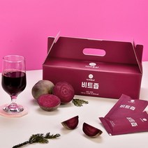 [100% 생과착즙] 물 안들어간 생 레드비트즙 100ml x 30포 60포 / 엑기스 액기스 비트즙 임산부 국산 빨간, 선별 비트즙 100ml x 60포