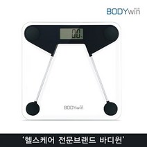 바디윈 더 심플 디지털 체중계, 투명, BW024