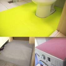 벌집모양 EVA소재 욕실발판 미끄럼방지매트화장실매트안전 욕실매트, 퍼플, 소형