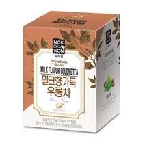녹차원 간편한 [녹차원] 밀크향가득우롱차 10티백 x 4개 명절 부모님 지인 선물 회사 탕비실 손님접대, 20set