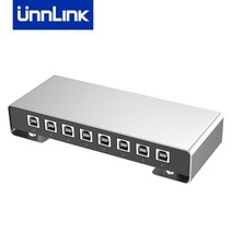 Unnlink usb 8 포트 동기 컨트롤러 usb kmv 1 키보드 마우스 제어 세트 워크 스테이션 용 8 개컴퓨터노트북테이블, 8포트