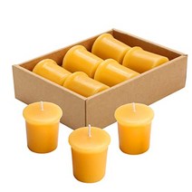 6pcs 밀랍 봉헌 양초 순수 수제 기둥 천연 봉헌 세트 선물 홈 장식 파티 웨딩 스파