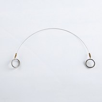도자기굽기 물레 흙 재료 점토 도자기 진흙 절단 라인 모양 와이어 슬리 팅 클레이 로프 도구 만들기, 04 Double ring