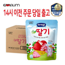 일동후디스 아이얌 동결건조 과일칩 순딸기, 270개, 12g