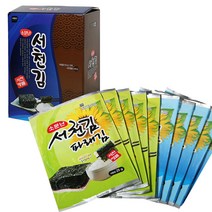 [소문난 서천김] 전장1호(구이김10봉) 재래김 파래김, 반반