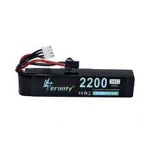 102mm 워터 건 리포 배터리 3S 11.1V 2200mAh 35C 충전기 AKKU 미니 에어소프트 BB 에어 피스톨 전동 완구 RC 부품, [01] 버건디