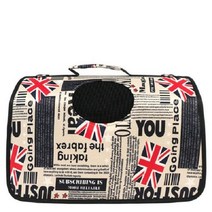 애견가방 강아지 이동장 고양이 외출이동 영국L