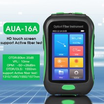 미니 활성 섬유 라이브 테스트 AUA-16A/U OTDR 1550nm 20dB 80km 반사 미터 SC 커넥터 APC UPC 변환기, 02 AUA-16A, 한개옵션1