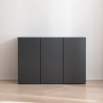 크렌시아 딜라이트 엔슬리 1200 높은 수납장/거실장, 그레이