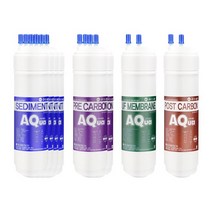 [필터테크] 현대큐밍 HP-832C 1년세트 정수기필터호환 실속형 9인치 단방향 (UF), 상세 설명 참조