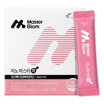 지노 마스터 착 리스펙타 프로바이오틱스 40p, 1박스, 60g