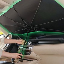 양드레 차량 우산용 햇빛가리개, 블랙