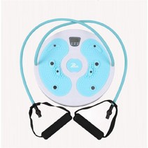 비틀기운동 가정용 복부운동 s헬스기구 라인만들기 댄스 트위스트, T05-블루색(스트레칭 칼로리 통계 기능)