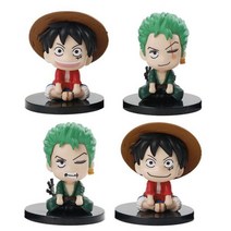 6 개/몫 원피스 WCF 피규어 세트 루피 조로 Shanks 에이스 나미 PVC 액션 만화 소장 모델 인형 완구, 20, No Box
