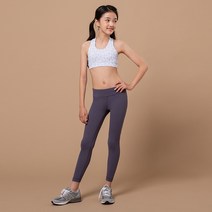 요가피기 YP10221 스너그 소프트 시그니처 10부 레깅스 문쉐도우 키즈 어린이 운동 필라테스 요가복