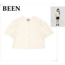 [AK분당점] [빈]아이보리 요루지 블라우스 자켓 BX22BL01IV