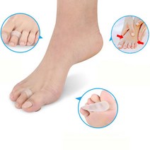검지발가락보호루프2p 발가락링 발가락고정기 발가락고정 발가락실리콘 서바나링 발가락보호대 발가락패드, 1type