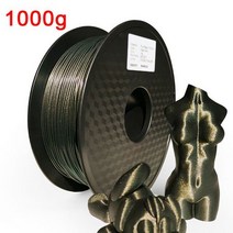 3D프린팅 필라멘트 3D PLA 반짝이 매직 1.75mm 프린터 필라멘트 1KG 승화 제품 금속-3D 인쇄용 3d 소재처, 04 Magic gold- 1kg